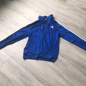 Blue Adidas jackets
